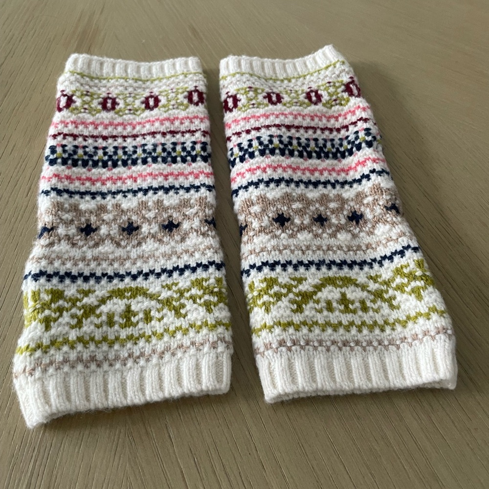 Echo Multicolor Fingerless Gloves - image 3